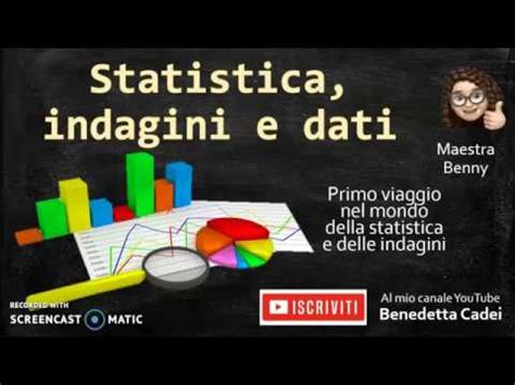 Indagini Statistica E Dati Matematici YouTube