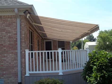Retractable Awning Soffit Mount Indianapolis In Shade By Design