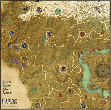 Cryodiil Fishing Maps Fishing In Tamriel
