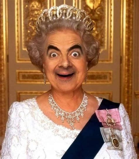 15 Absolutely Ridiculous Photoshopped Pictures Of Mr Bean To Brighten