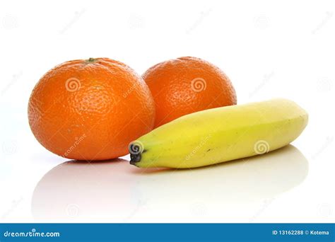 Oranges And Banana Stock Photo Image Of Oranges Healthy 13162288