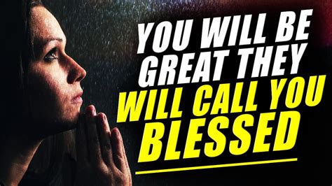 A Blessing Is Waiting On You They Will Call You Blessed Your Crying Days Are Over Youtube