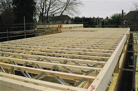 Sloping Flat Roof Trusses