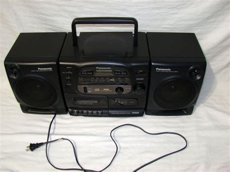 Vintage Panasonic Rx Ds550 Boombox Audio Amfm Stereo Radio Cassette