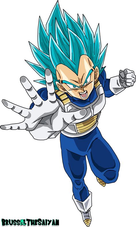 Dragon Ball Vegeta Super Saiyan Blue