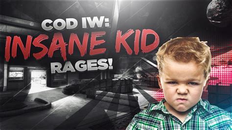 Insane Kid Rages In Game Infinite Warfare Funny Moments E1 Youtube