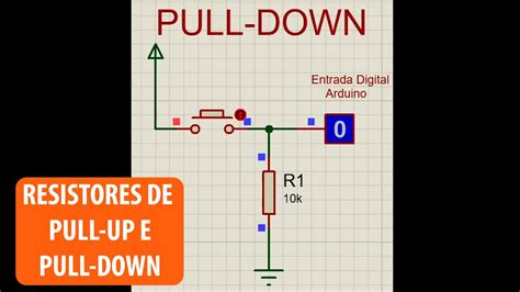Resistores De Pull Up E Pull Down No Arduino Shorts Youtube