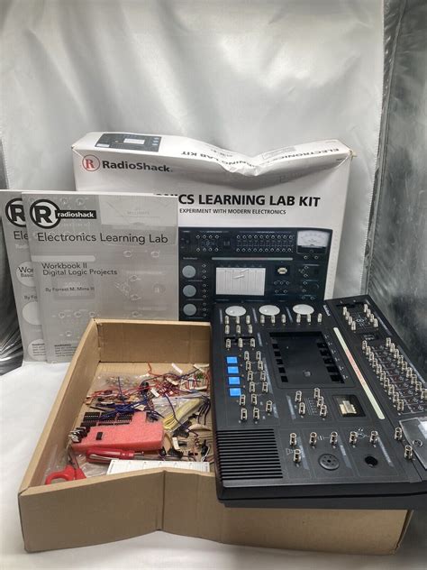 Radioshack Electronics Learning Lab Kit Learn Electric Circuits