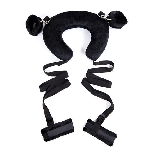 buy new sponge hands sex toy plush restraints strap shackles sex toy bd007 from