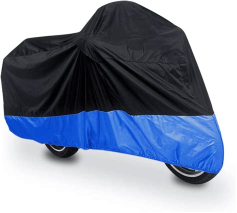 Uxcell L 190t Rain Dust Protector Black Blue Scooter