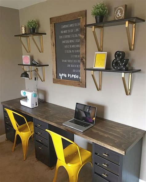 But with a small budget and some diy skills, you can create something useful and beautiful. 60 Favorite DIY Office Desk Design Ideas and Decor (13 ...