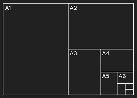 The A Paper System Paper Size Table And Information Image Science