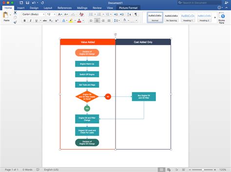 How To Draw A Flowchart In Microsoft Word Creativeconversation4