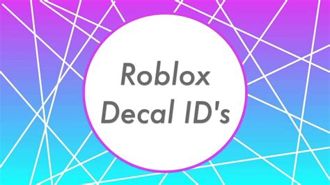 How To Make Roblox Decals With Youtube