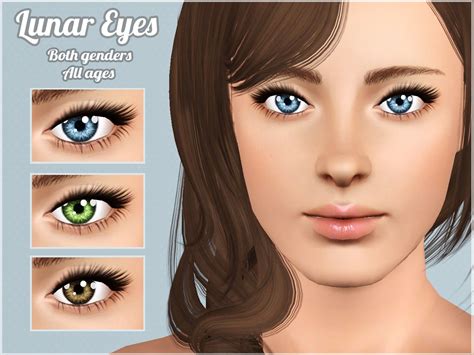 Lunar Eyes Contacts The Sims 3 Catalog