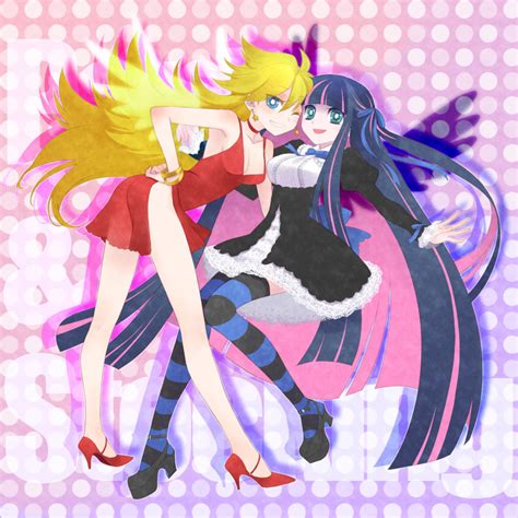 Panty Psg Stocking Psg Panty And Stocking With Garterbelt Highres 10s Breasts Cleavage