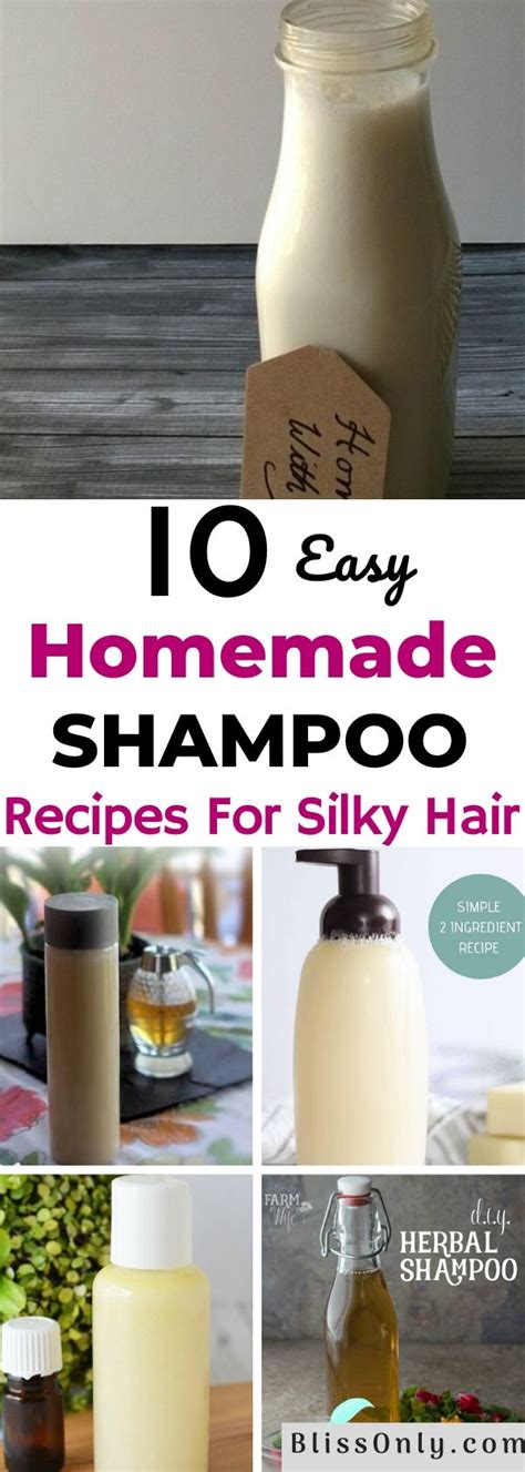 Homemade Shampoo Recipe For Gorgeous Hair Blissonly