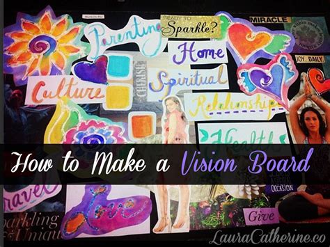 How To Make A Vision Board Video Post Art Therapy Activities