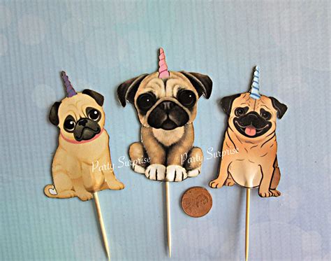 60 Hq Pictures Pug Party Decorations Pug Dog Party Supplies Tableware