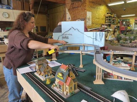 Delia Measuring Depth For Mountain Toy Train Layouts Model Train