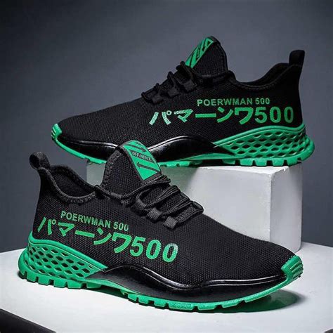 500mens Casual Shoes Lightweight Breathable Woven Running Shoes