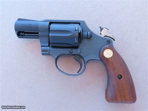 1985 Colt Agent Light Weight 38 Special Revolver Nice Clean 2nd