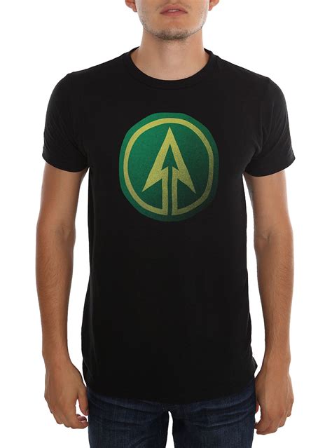 Dc Comics Green Arrow Logo T Shirt Arrow T Shirt Green Arrow Shirt