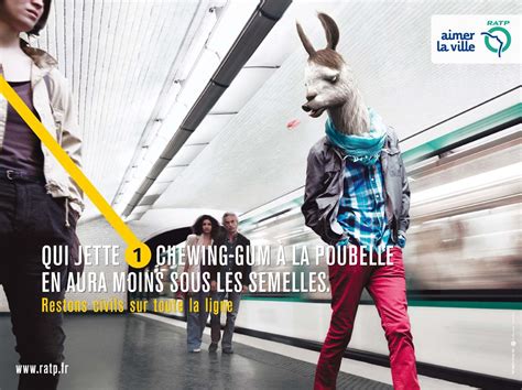 Quand La RATP Milite Pour Le Civisme Public Service Advertising Best