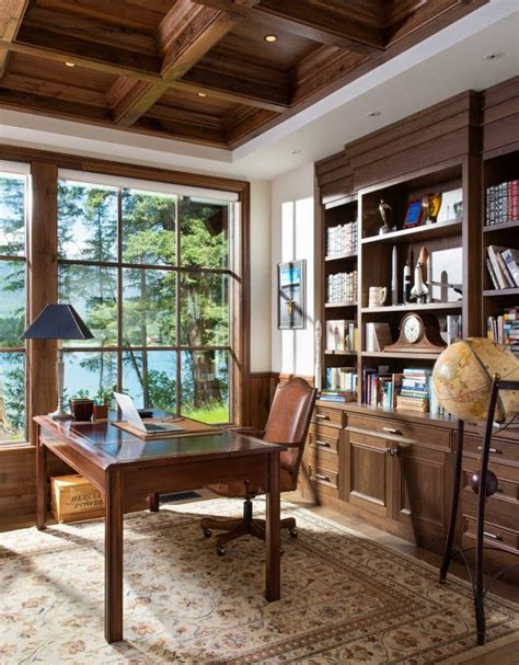 15 Cozy Rustic Home Office Designs Youd Love To Do Business In