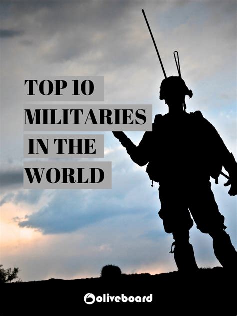 Top 10 Militaries In The World Oliveboard