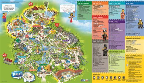 Legoland California Hotel Map