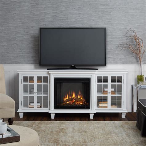 Real Flame Marlowe 70 In Freestanding Electric Fireplace Tv Stand In