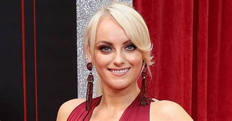 Red Hot Corrie Babe Katie Mcglynn Goes Braless In Dress Slashed To Navel Daily Star