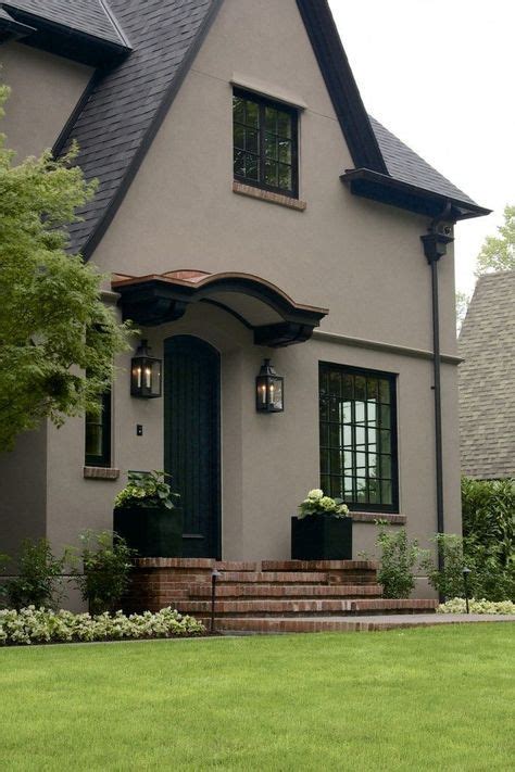 68 Trendy House Exterior Black Trim Color Combinations Exterior Paint