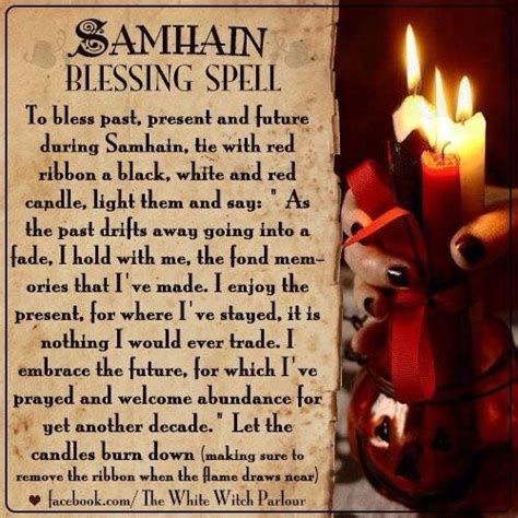 Samhain Blessing Samhain Samhain Traditions Book Of Shadows