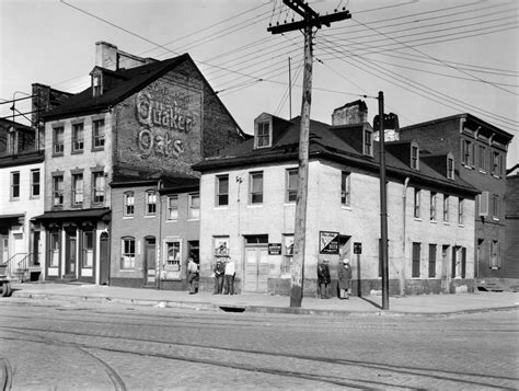 Retro Baltimore Now And Then Pictures Thames And Ann Streets