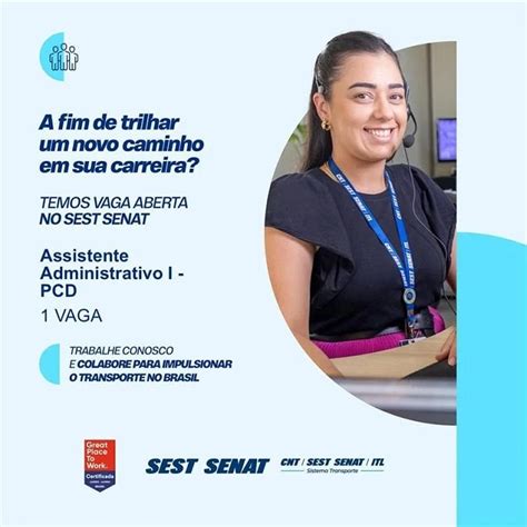 SEST SENAT De Araraquara Abre Vaga Para Assistente Administrativo I