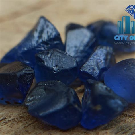 Best Quality Natural Royal Blue Sapphire Rough Gemstones From Famous