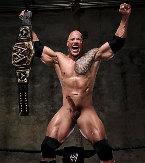 Nude pics of the rock