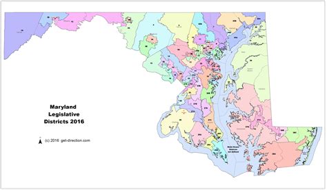 Map Of Maryland Legislative Districts 2016