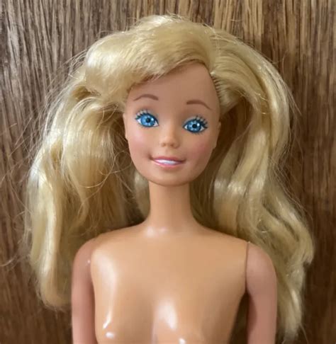 Vintage Mattel Barbie Made In Philippines Tnt Rooted Blonde Hair