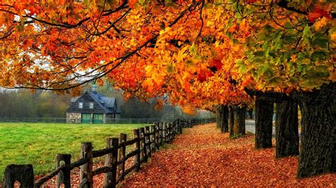 Autumn House Wallpapers Top Free Autumn House Backgrounds