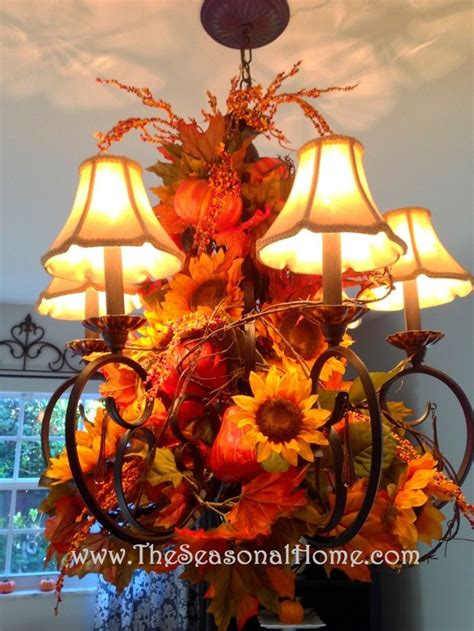 3 Chandelier Ideas For Fall Halloween And Thanksgiving Fall