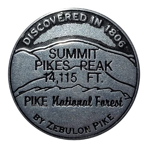 Token Pikes Peak États Unis Numista