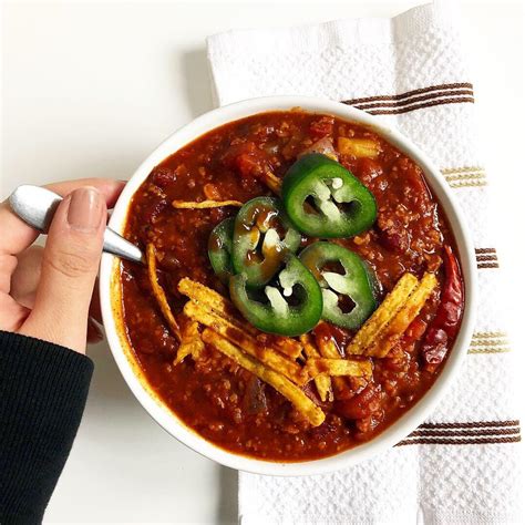 Very Hefty Bowl Of Ⓥ Chili For 400 Calories 32g Protein R1200isplenty