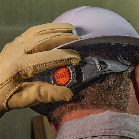 hard hat non vented full brim style with headlamp 60406 klein connection