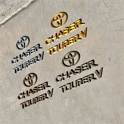 Toyota Chaser Tourer V Emblems Elite Print3d