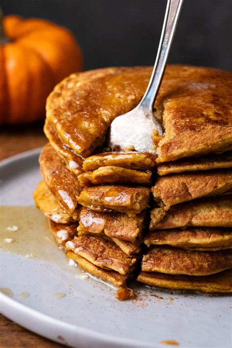 Healthy Pumpkin Spice Pancakes With Oat Flour A Simple Palate