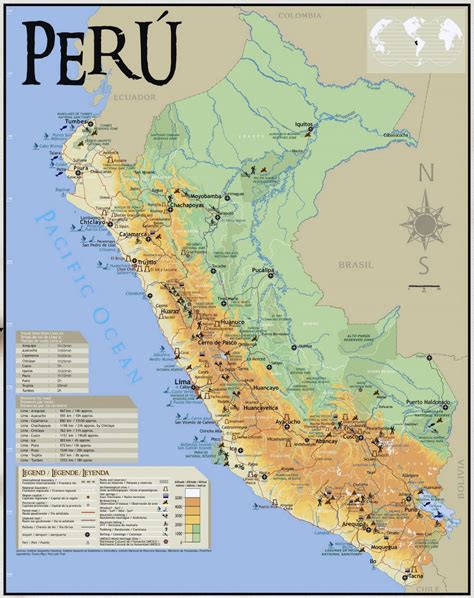 Mapa Turistico De Peru Images And Photos Finder