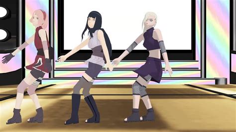 Mmd Naruto Girls Follow The Leader Youtube